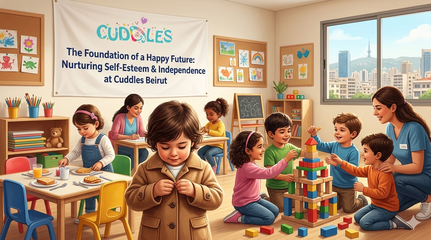 The Foundation of a Happy Future: Nurturing Self-Esteem & Independence at Cuddles Beirut